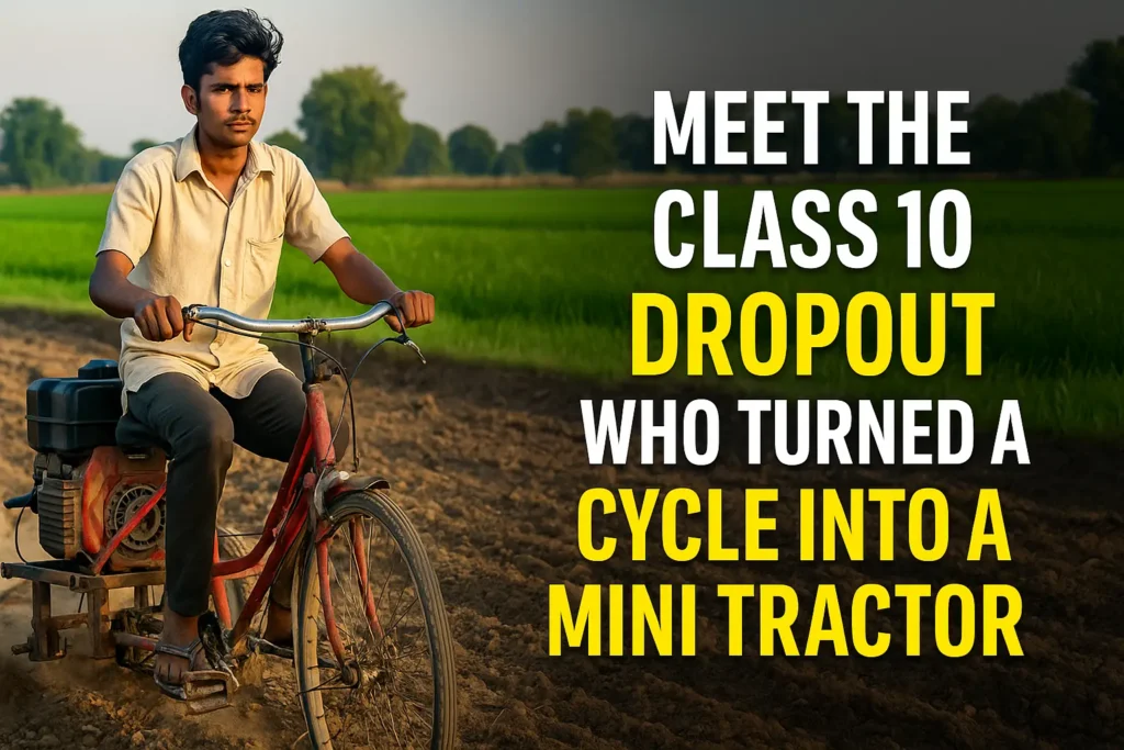 Cycle Into a Mini Tractor