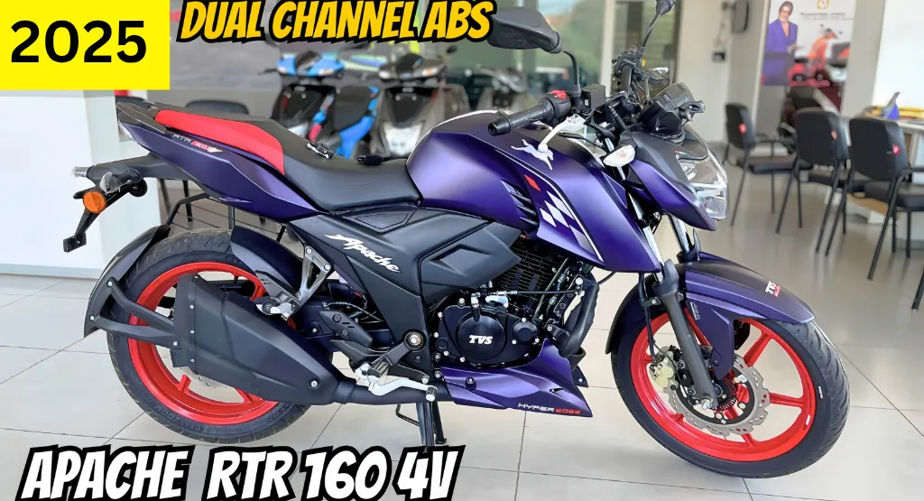 New TVS Apache RTR 160 4V