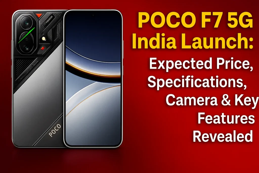 Poco F7 5G India Launch